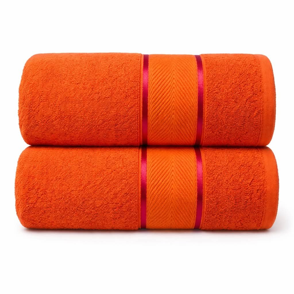 Silk Border Towel | Premium Towel | Rustam Ain Textile